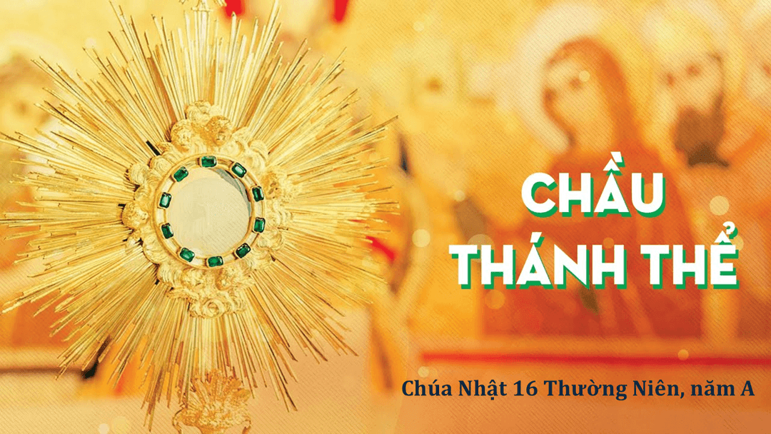 Chầu Thánh Thể – Chúa Nhật 16 Thường Niên, năm A