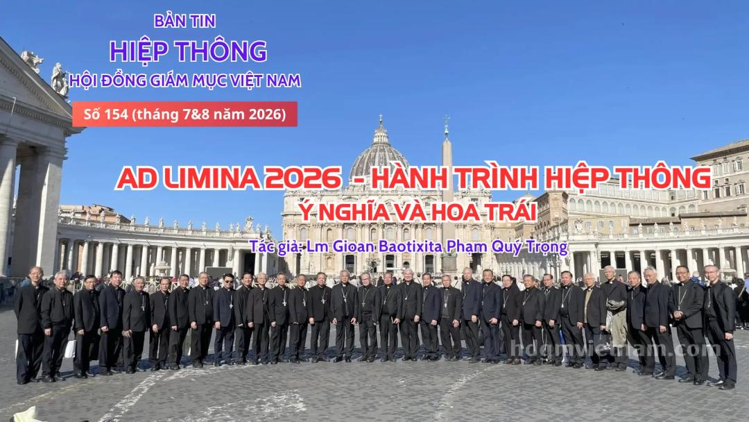 Ad limina 2026 - Hành trình hiệp thông: ý nghĩa và hoa trái