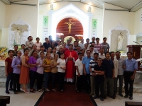 Hội đồng mục vụ  Giáo xứ Mẹ Thiên Chúa hành hương Năm Thánh