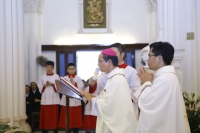 Đức Giám mục tân cử Giuse Nguyễn Đức Cường tuyên xưng Đức Tin
