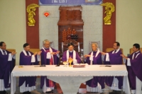 Đan Viện Xitô Thánh Mẫu Châu Thủy  Kính Viếng và Dâng Lễ Cầu Nguyện Cho Đức Cha Giuse