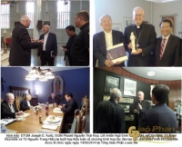 Chủ tịch Hội Đồng Giám Mục Hoa Kỳ tiếp kiến một Giám mục, một Linh mục và một giáo dân Việt Nam ngày 14/05/2014
