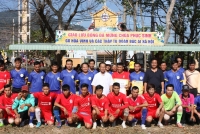 Giao lưu bóng đá : Tu Đoàn Bác Ái và Giáo Xứ Hòa Vinh