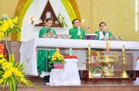 Thánh lễ bế mạc Năm Thánh Lòng Chúa Thương Xót tại Giáo Hạt Hàm Tân