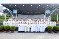 Thánh lễ khai mạc Tuần Tĩnh Tâm Linh mục Giáo Phận Phan Thiết   tại Quảng Trường Trung Tâm Thánh Mẫu Tàpao