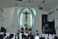 Các Tân Linh Mục đến Hội Dòng Mến Thánh Giá Phan Thiết dâng lễ Tạ Ơn.