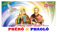 Phêrô với Phaolô  hai vì sao lấp lánh