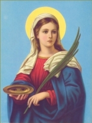 Thánh Lucia, trinh nữ, tử vì đạo