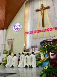Tân linh mục PhaoLô Nguyễn Anh Tuấn, Lễ Tạ Ơn tại Nhà thờ Thanh Hải