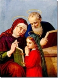 Thánh Gioakim và thánh Anna.
