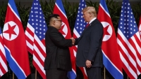 Donald Trump và Kim Jong Un viết lịch sử ở Singapour