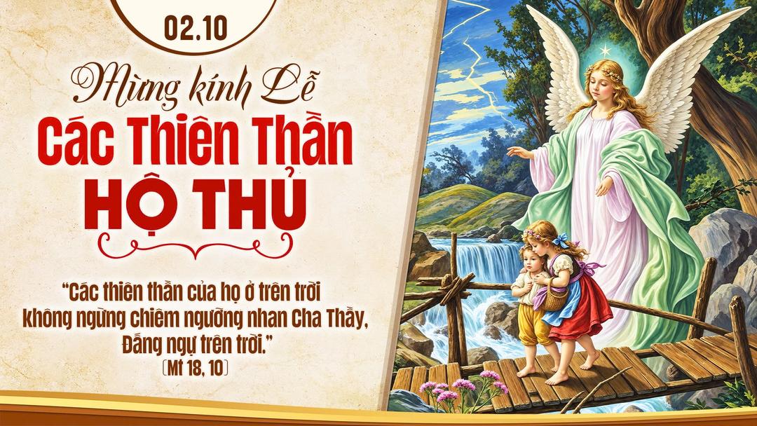  Thứ Sáu Tuần XXVI Thường Niên Năm A - Thiên Thần Hộ Thủ - Lễ Nhớ