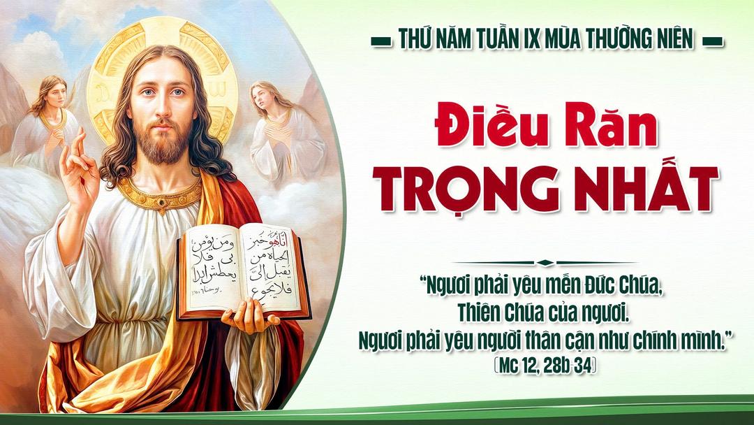 THỨ NĂM TUẦN IX THƯỜNG NIÊN NĂM A