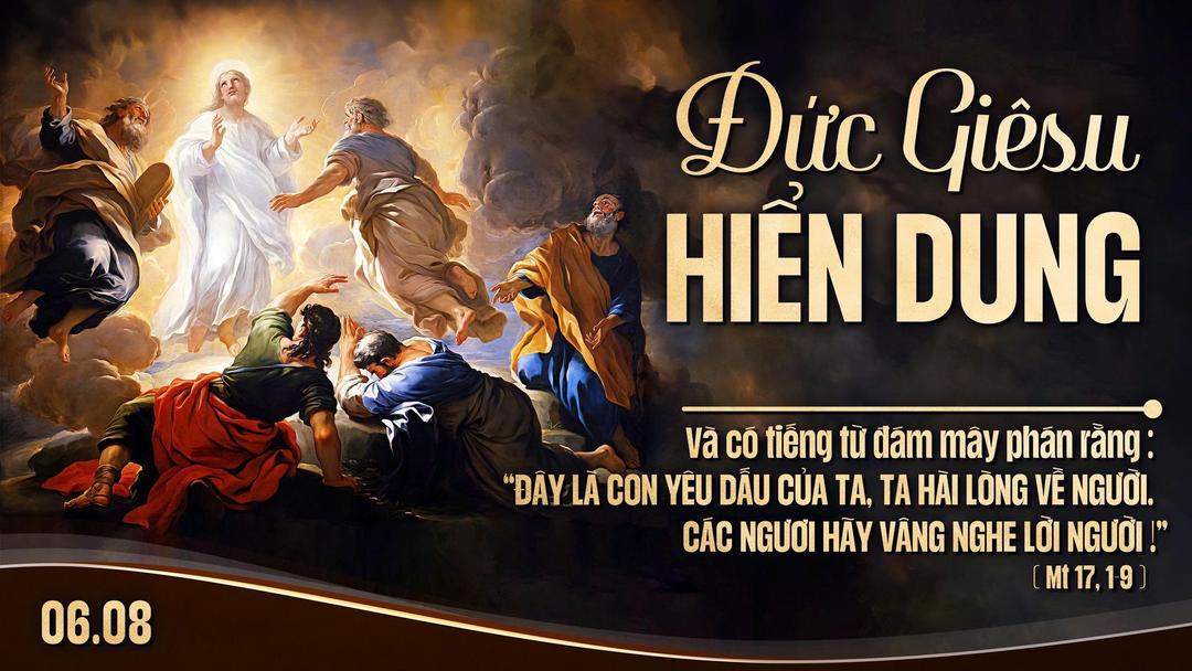 THỨ NĂM TUẦN XVIII THƯỜNG NIÊN NĂM A-LỄ CHÚA HIỂN DUNG