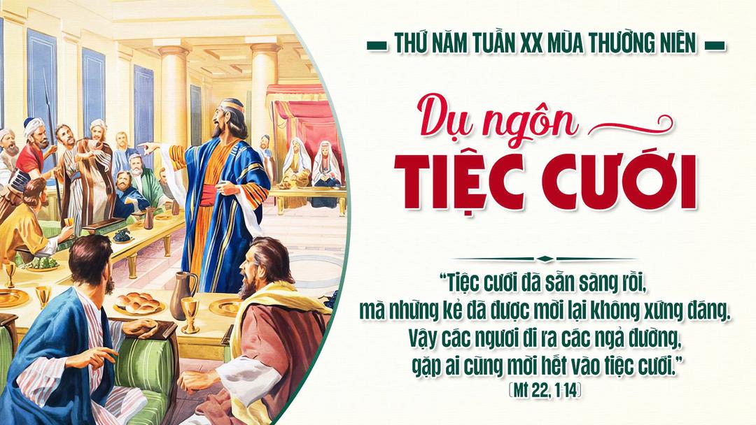THỨ NĂM TUẦN XX THƯỜNG NIÊN NĂM A