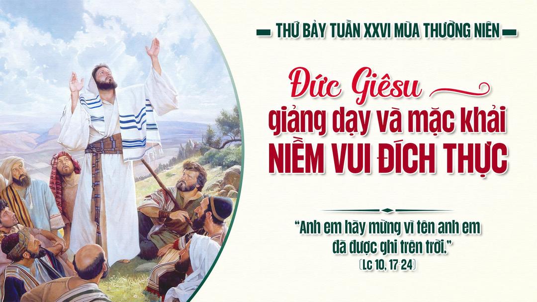 Thứ Bảy Tuần XXVI Thường Niên Năm A