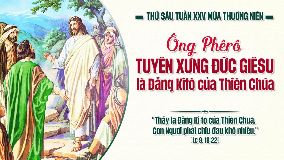 Thứ Sáu Tuần XXV Thường Niên Năm A