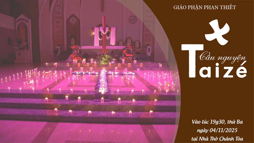 Cầu Nguyện Với Lời Chúa Theo Hình Thức Cộng Đoàn Taizé Tháng 11. 2025