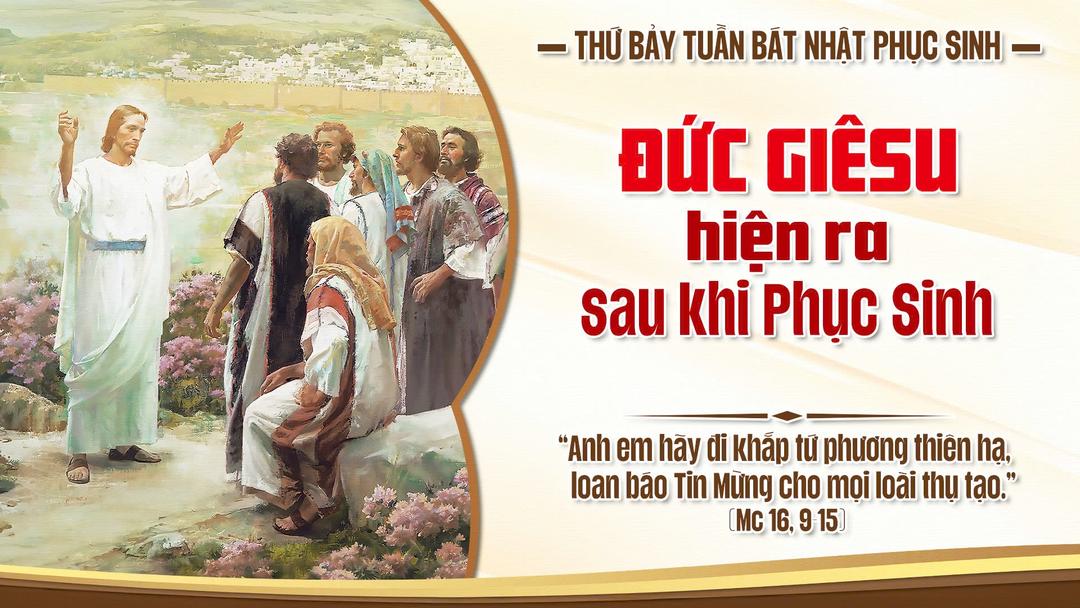THỨ BẢY TRONG TUẦN BÁT NHẬT PHỤC SINH NĂM A