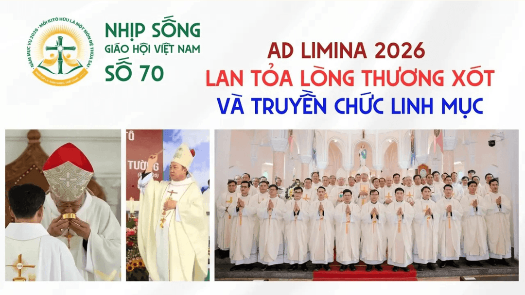 Ad Limina 2026, Lan Tỏa Lòng Thương Xót Và Truyền Chức Linh Mục - Nhịp Sống Giáo Hội Việt Nam Số 70 (13/3/2026 - 20/4/2026)